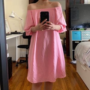 Zara off the shoulder dress